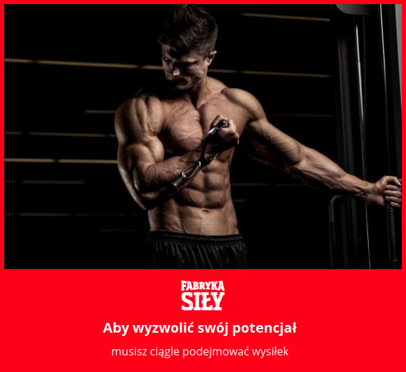 Aby wyzwolić swój potencjał - motywacja do treningu - Fabryka Siły