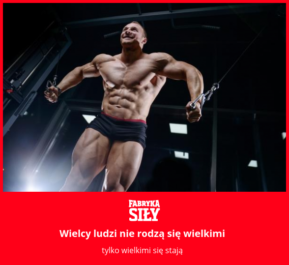 Wielcy ludzi nie rodzą się wielkimi - motywacja do treningu - Fabryka Siły