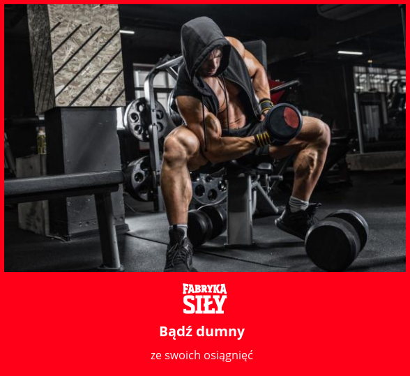 Bądź dumny - motywacja do treningu - Fabryka Siły