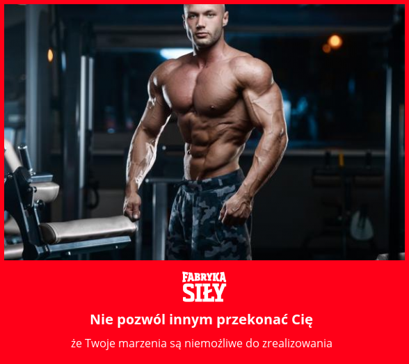 Nie pozwól innym przekonać Cię - motywacja do treningu - Fabryka Siły