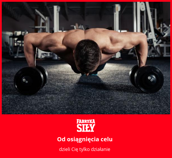 Od osiągnięcia celu - motywacja do treningu - Fabryka Siły