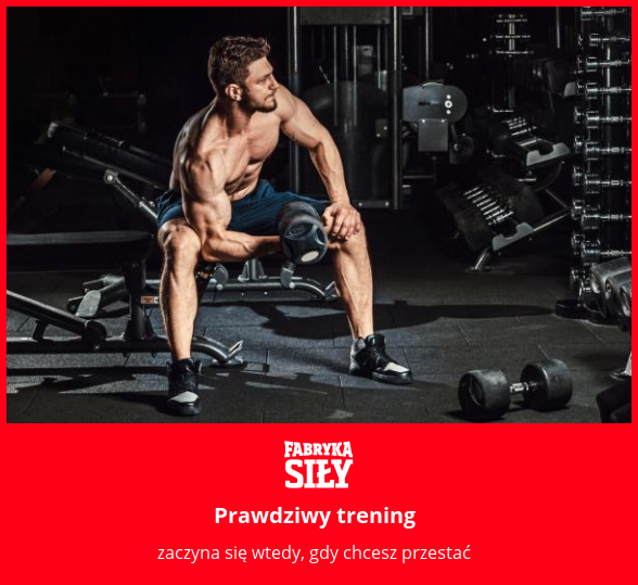 Prawdziwy trening  - motywacja do treningu - Fabryka Siły