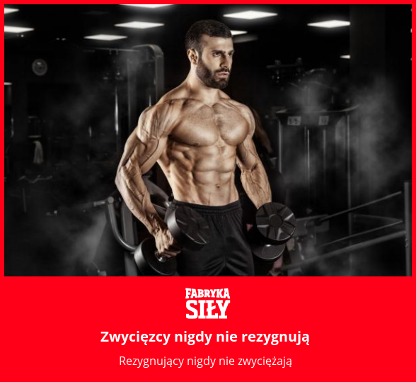 Zwycięzcy nigdy nie rezygnują - motywacja do treningu - Fabryka Siły