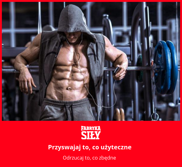 Przyswajaj to, co użyteczne - motywacja do treningu - Fabryka Siły