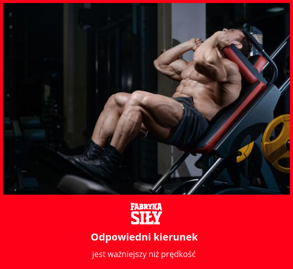 Odpowiedni kierunek - motywacja do treningu - Fabryka Siły