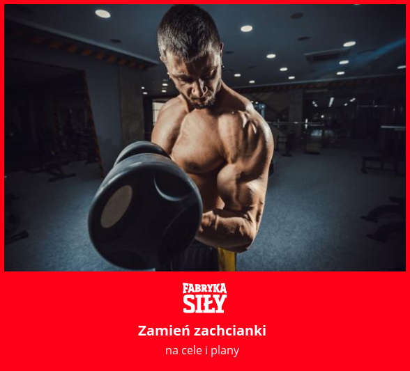 Zamień zachcianki - motywacja do treningu - Fabryka Siły