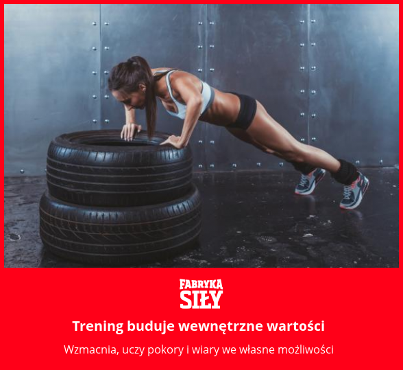 Trening buduje wewnętrzne wartości - motywacja do treningu - Fabryka Siły