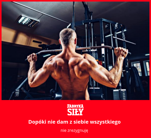 Dopóki nie dam z siebie wszystkiego - motywacja do treningu - Fabryka Siły