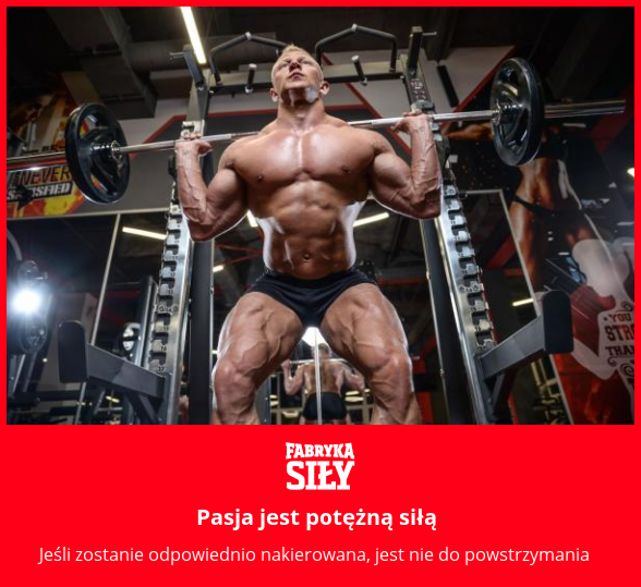 Pasja jest potężną siłą - motywacja do treningu - Fabryka Siły