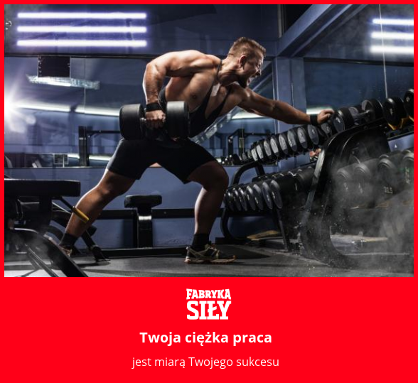 Twoja ciężka praca  - motywacja do treningu - Fabryka Siły