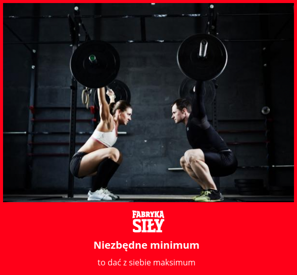 Niezbędne minimum - motywacja do treningu - Fabryka Siły