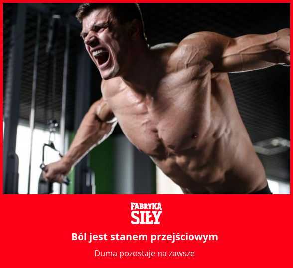 Ból jest stanem przejściowym - motywacja do treningu - Fabryka Siły