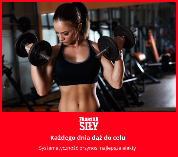Każdego dnia dąż do celu - motywacja do treningu - Fabryka Siły