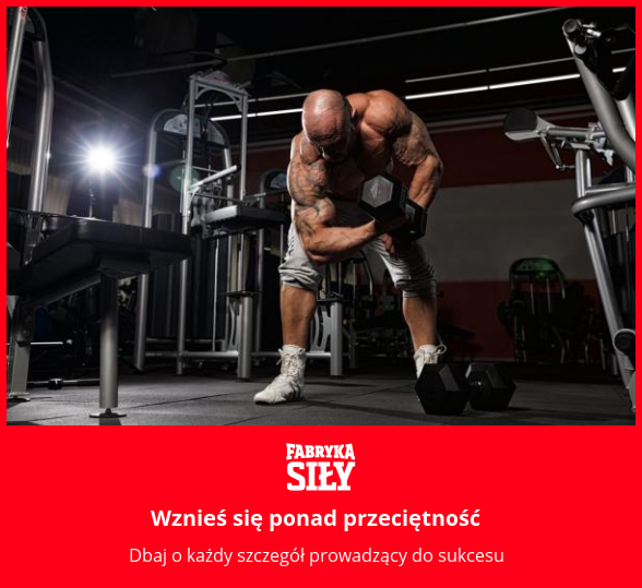 Wznieś się ponad przeciętność - motywacja do treningu - Fabryka Siły