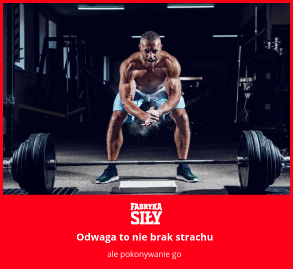 Odwaga to nie brak strachu - motywacja do treningu - Fabryka Siły