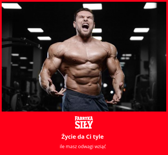 Życie da Ci tyle - motywacja do treningu - Fabryka Siły