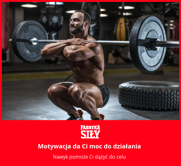 Motywacja da Ci moc do działania - motywacja do treningu - Fabryka Siły