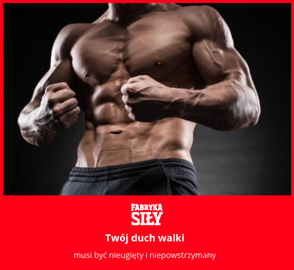 Twój duch walki - motywacja do treningu - Fabryka Siły