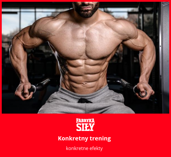 Konkretny trening - motywacja do treningu - Fabryka Siły