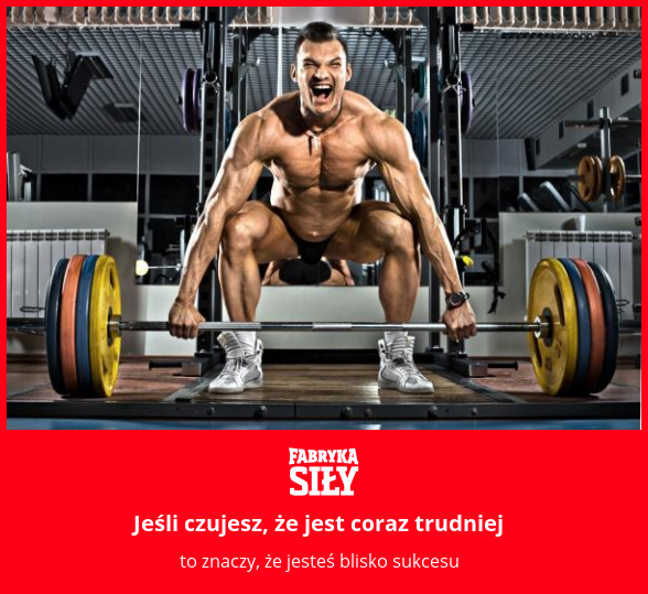 Jeśli czujesz, że jest coraz trudniej - motywacja do treningu - Fabryka Siły