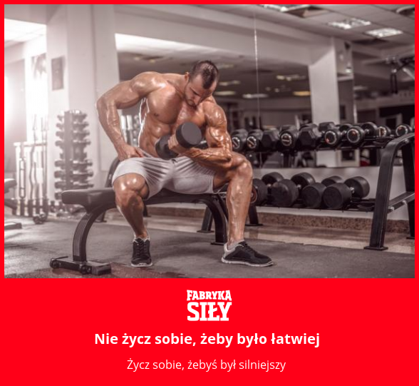 Nie życz sobie, żeby było łatwiej - motywacja do treningu - Fabryka Siły