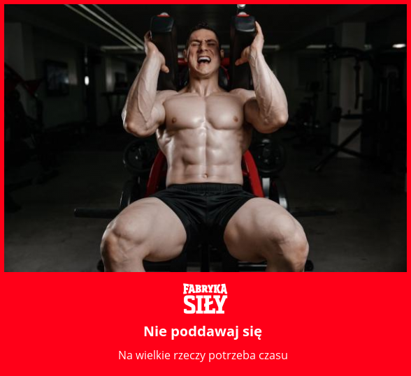 Nie poddawaj się - motywacja do treningu - Fabryka Siły