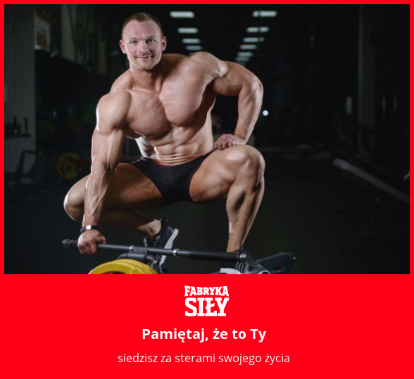 Pamiętaj, że to Ty - motywacja do treningu - Fabryka Siły