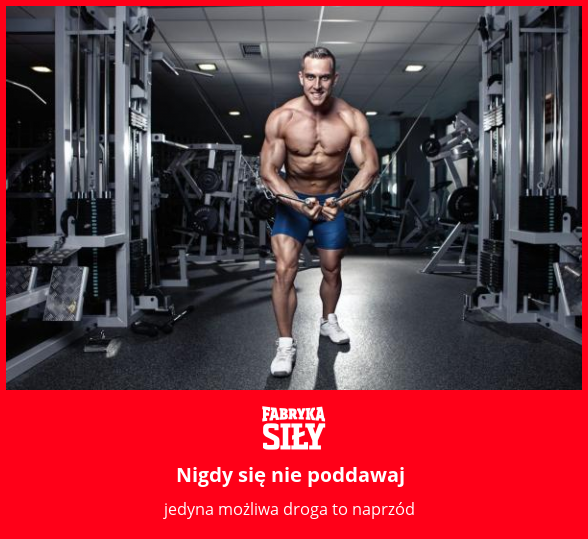 Nigdy się nie poddawaj - motywacja do treningu - Fabryka Siły