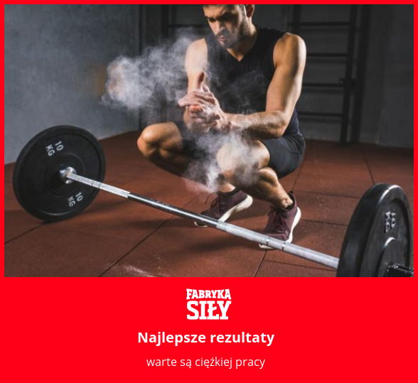 Najlepsze rezultaty - motywacja do treningu - Fabryka Siły