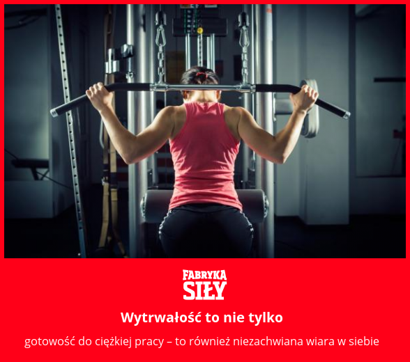 Wytrwałość to nie tylko - motywacja do treningu - Fabryka Siły
