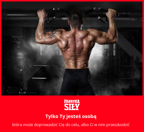 Tylko Ty jesteś osobą - motywacja do treningu - Fabryka Siły