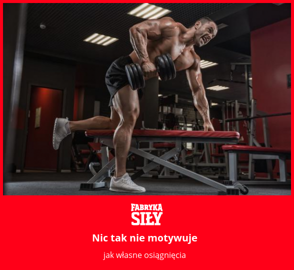 Nic tak nie motywuje - motywacja do treningu - Fabryka Siły