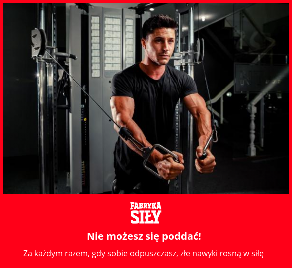 Nie możesz się poddać! - motywacja do treningu - Fabryka Siły
