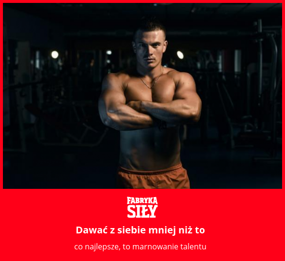 Dawać z siebie mniej niż to - motywacja do treningu - Fabryka Siły