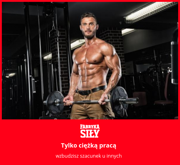 Tylko ciężką pracą - motywacja do treningu - Fabryka Siły