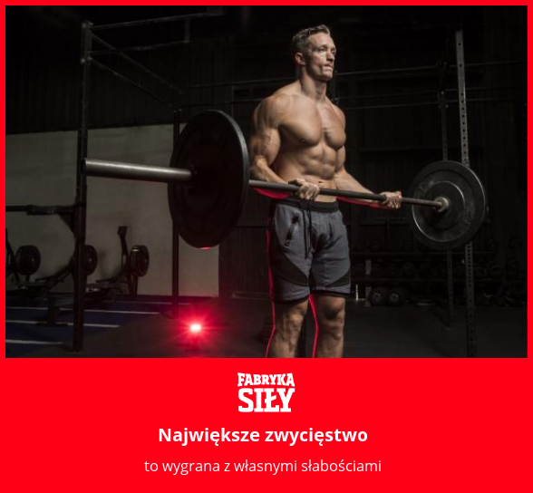 Największe zwycięstwo - motywacja do treningu - Fabryka Siły