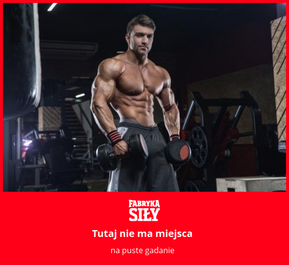 Tutaj nie ma miejsca - motywacja do treningu - Fabryka Siły