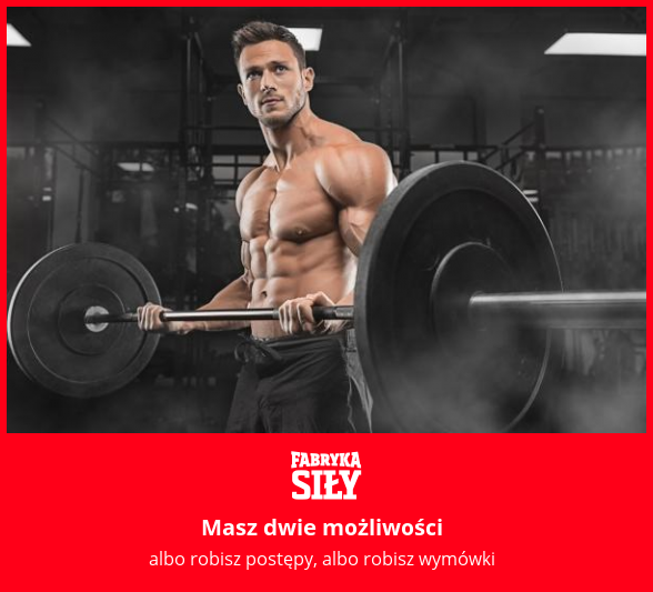 Masz dwie możliwości  - motywacja do treningu - Fabryka Siły