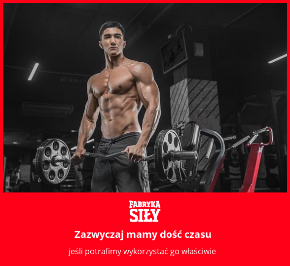 Zazwyczaj mamy dość czasu - motywacja do treningu - Fabryka Siły