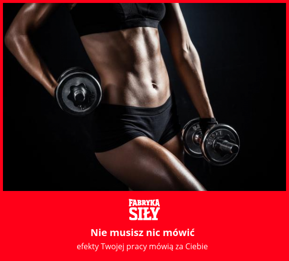 Nie musisz nic mówić - motywacja do treningu - Fabryka Siły