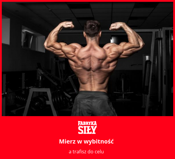 Mierz w wybitność - motywacja do treningu - Fabryka Siły