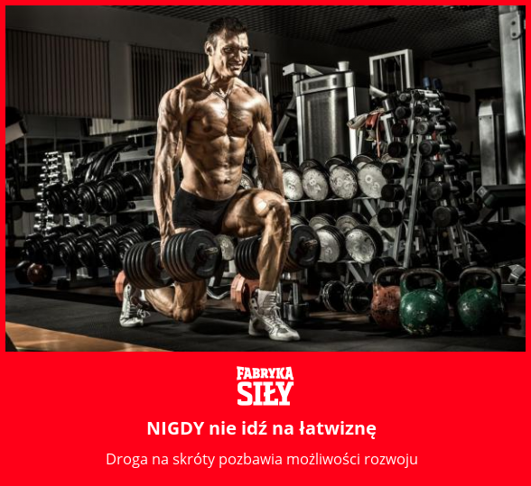 NIGDY nie idź na łatwiznę - motywacja do treningu - Fabryka Siły