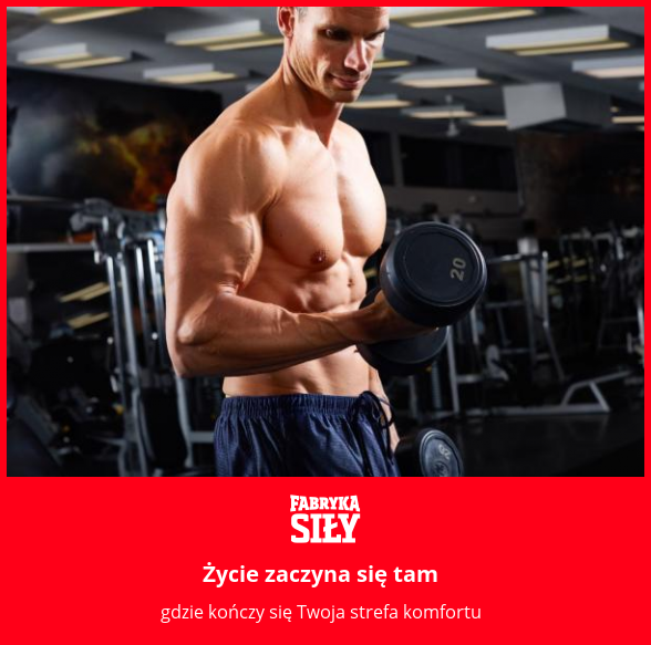 Życie zaczyna się tam - motywacja do treningu - Fabryka Siły