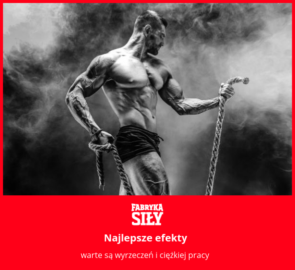 Najlepsze efekty - motywacja do treningu - Fabryka Siły