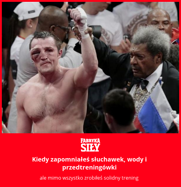 Kiedy zapomniałeś słuchawek, wody i przedtreningówki - motywacja do treningu - Fabryka Siły