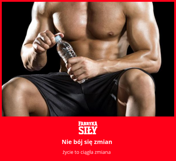 Nie bój się zmian - motywacja do treningu - Fabryka Siły