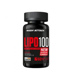 BODY ATTACK Lipo 100 - 60vcaps