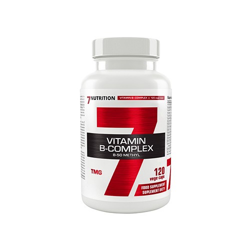 7 NUTRITION - B-Complex B-50 Methyl - 120vcaps.