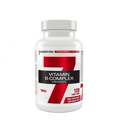 7 NUTRITION - B-Complex B-50 Methyl - 120vcaps.
