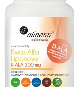 ALINESS - Alfa Liponowy R-ALA 200mg - 60tabs.